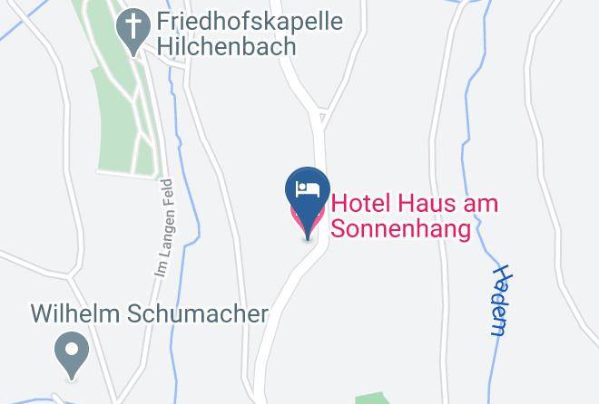 Siegen Wittgenstein - Hotel Haus Am Sonnenhang Maps