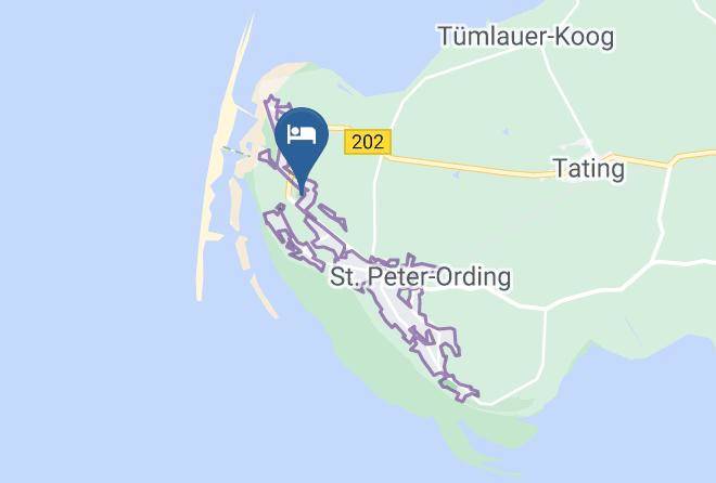 Nordfriesland - Haus Am Wald Ferienwohnungen In Sankt Peter Ording Maps