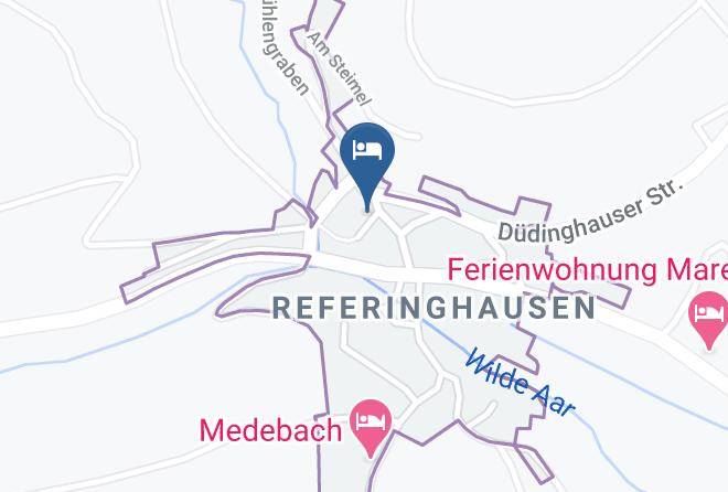 Hochsauerlandkreis - Ferienwohnung Haus Am Wilde Aar Maps