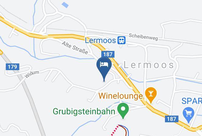 Reutte - Haus Andrea Lermoos Maps