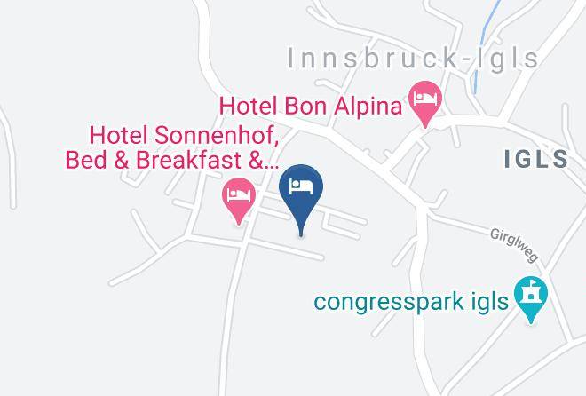 Innsbruck Stadt - Haus Angelika Bed&breakfast Innsbruck Igls Maps