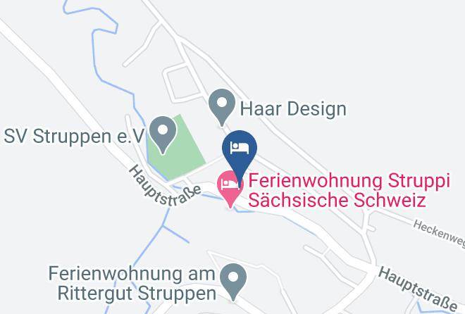 Sachsische Schweiz Osterzgebirge - Haus Angermann Maps
