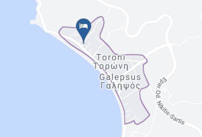 Khalkidhiki - Haus Badis Maps