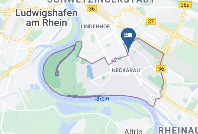 Mannheim - Haus Baron 1 Neckarau Maps