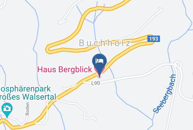 Bludenz - Haus Bergblick Maps