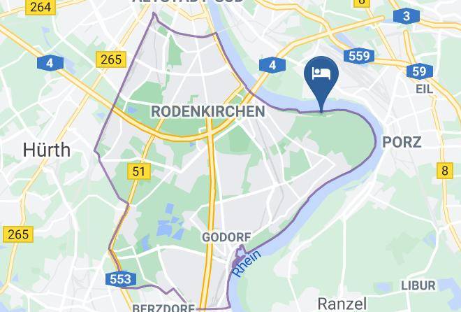 Cologne - Haus Berger Maps