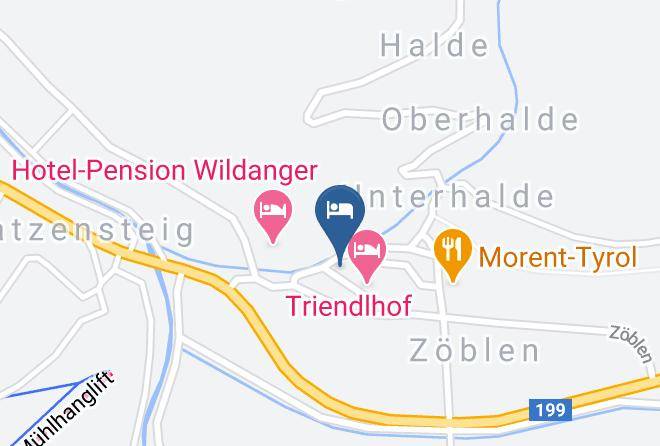 Reutte - Haus Bergfried Maps