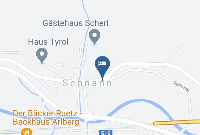 Landeck - Haus Bergfriede Maps