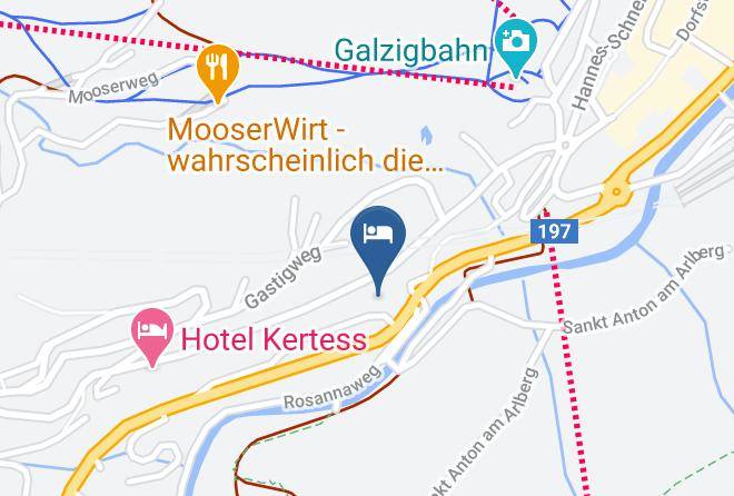 Landeck - Haus Bergkristall Maps