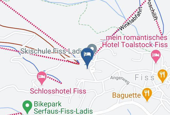 Landeck - Haus Bergland Maps