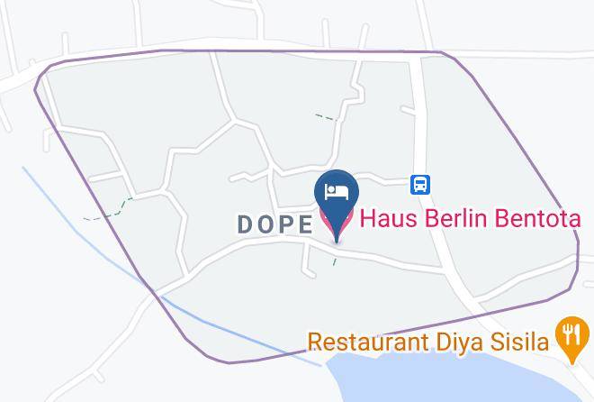 Galle - Haus Berlin Bentota Maps