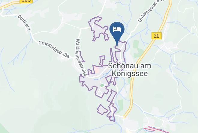 Berchtesgadener Land - Haus Biller Maps