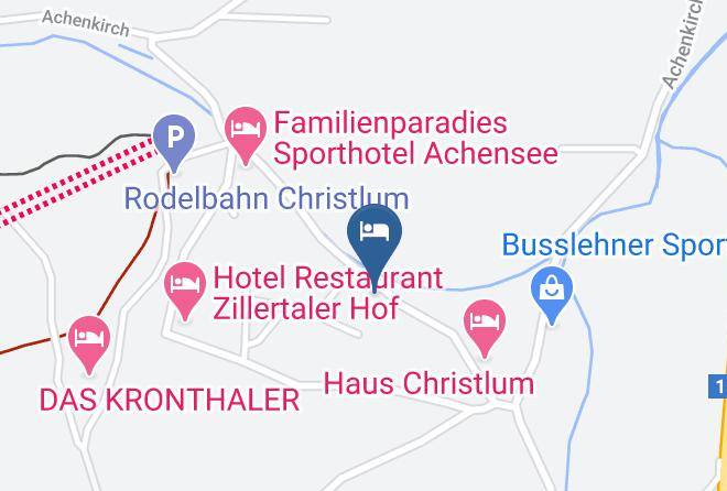 Schwaz - Haus Birnbacher Hotel Garni Maps