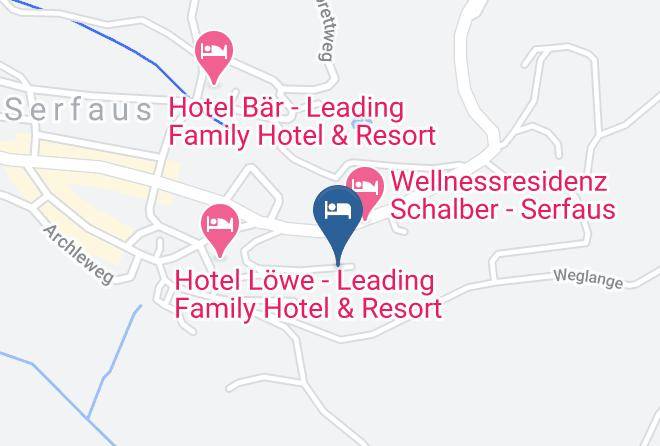 Landeck - Haus Brigitte Serfaus Maps