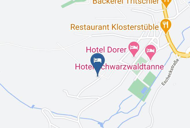 Schwarzwald Baar Kreis - Haus Brunhilde Maps
