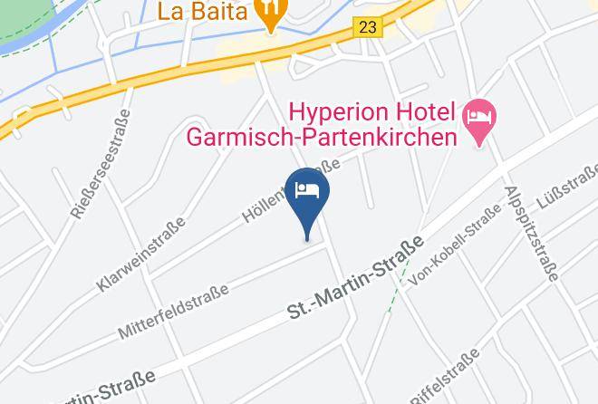Garmisch Partenkirchen - Haus Buchwieser Maps