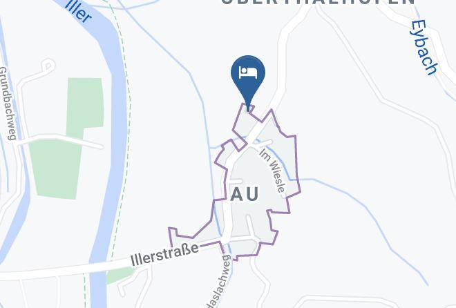 Haus Burgfrieden Map