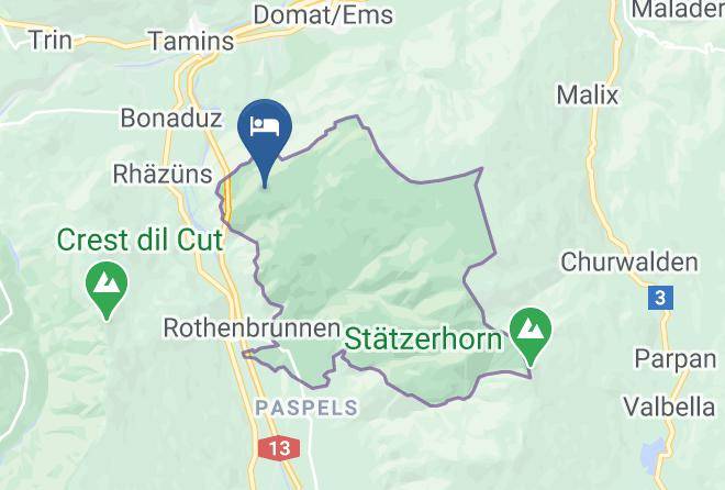 Viamala Region - Haus Casealas Maps