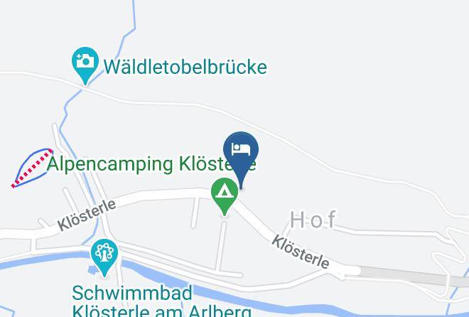 Bludenz - Haus Christian Maps