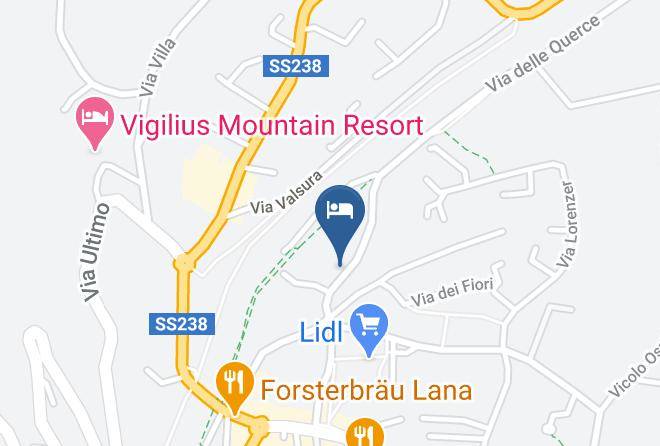 Bolzano - Haus Christl Maps