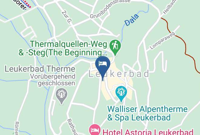 Leuk - Haus Dala 4 Stock Im Zentrum Von Leukerbad Maps