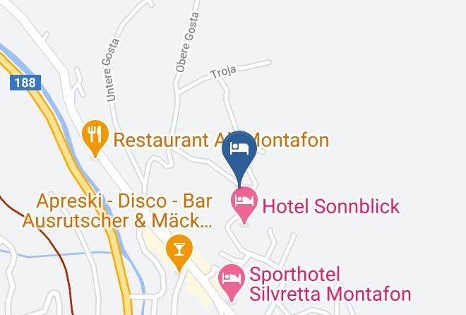 Bludenz - Haus Dalmada Maps