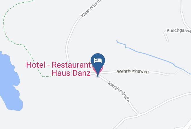 Hotel Restaurant Haus Danz Map