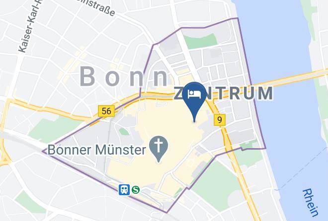 Bonn - Brauhotel Bonn Maps