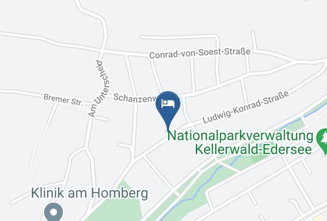Waldeck Frankenberg - Haus Delphin Maps