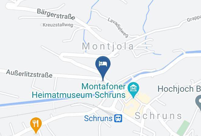 Haus Donz Schruns Map