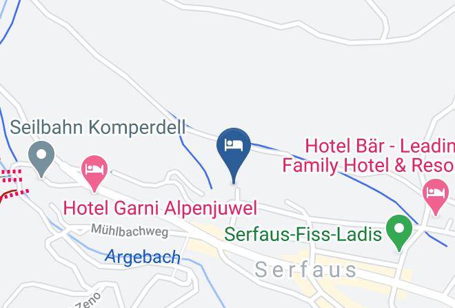 Landeck - Haus Dorfblick Maps