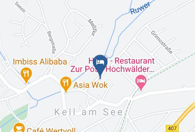 Trier Saarburg - Haus Doris Maps