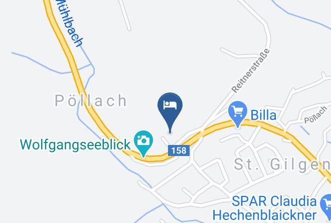 Salzburg Umgebung - Haus Ebner Maps