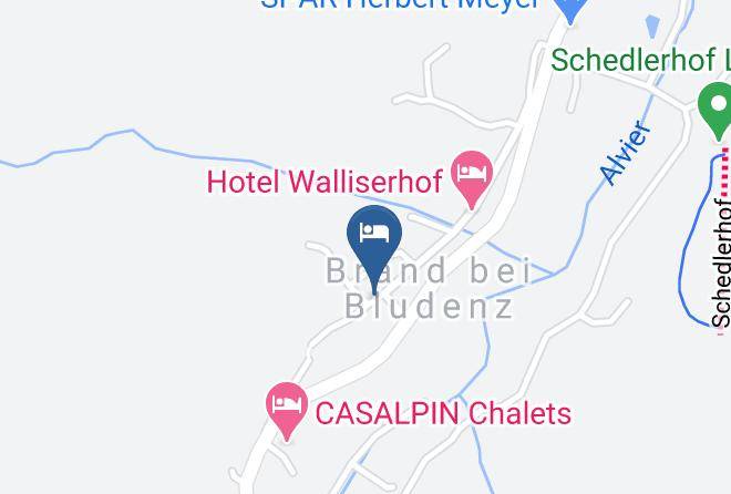 Bludenz - Haus Edelweiss Maps