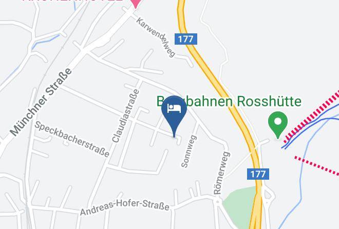Innsbruck Land - Haus Elisabeth Seefeld Maps
