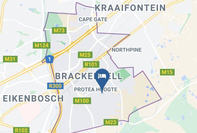 City Of Cape Town - Haus Enzian Maps