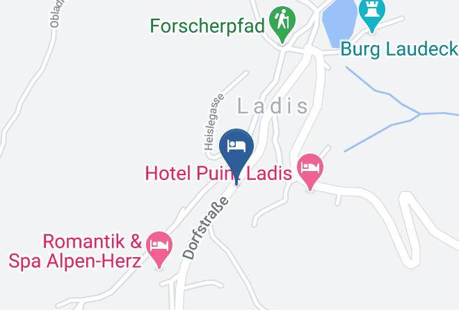 Landeck - Haus Gabi & Walter Kirschner Maps