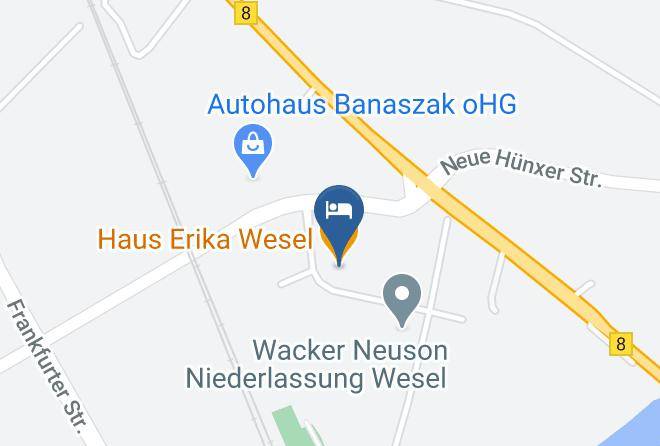 Haus Erika Wesel Map