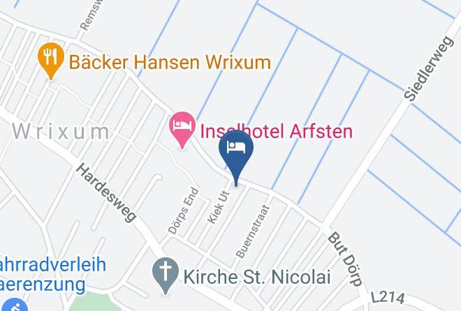 Nordfriesland - Haus Eva Maps