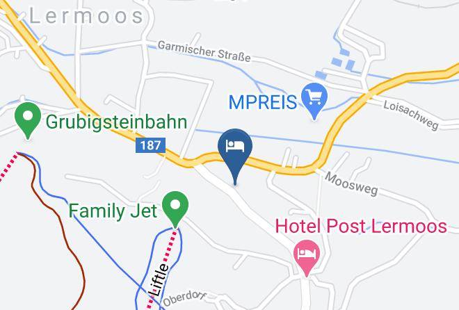 Reutte - Haus Felsblick Maps