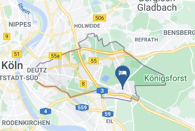 Cologne - Haus Flora Maps