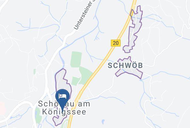 Berchtesgadener Land - Haus Florence Maps