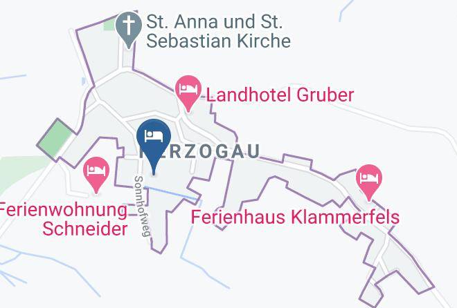 Cham - Haus Florian Pension Herzogau Waldmunchen Maps