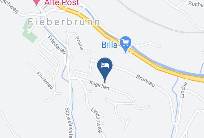 Kitzbuhel - Haus Frohwein Maps