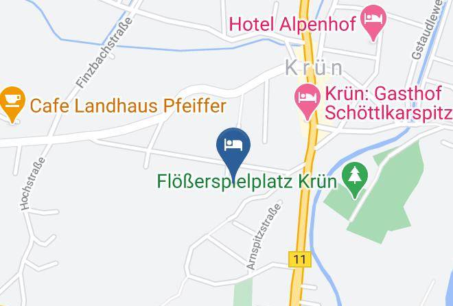 Garmisch Partenkirchen - Haus Funk Krun Maps