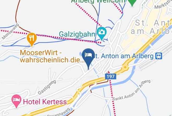 Landeck - Hotel Garni Almjur Maps