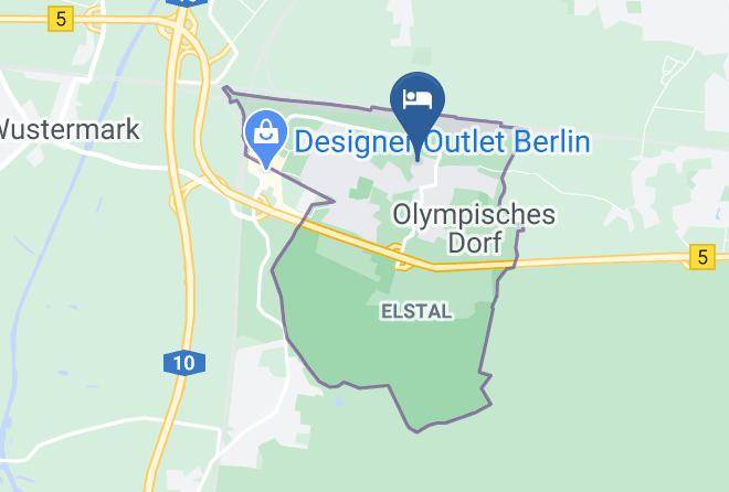 Haus & Gast Im Bildungszentrum Elstal Map