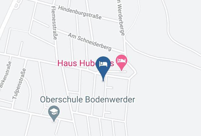 Holzminden - Haus Gerda Ferienwohnungen Bodenwerder Maps