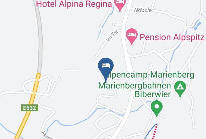 Reutte - Haus Gerda Maps