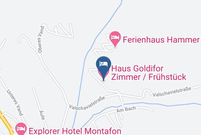 Bludenz - Haus Goldifor Zimmer Fruhstuck Maps